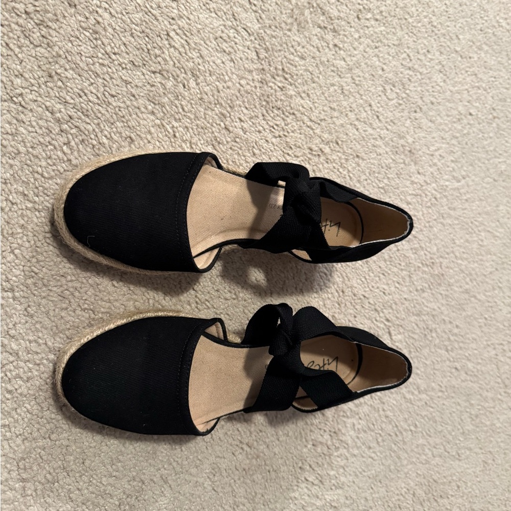 Black Women's Espadrilles